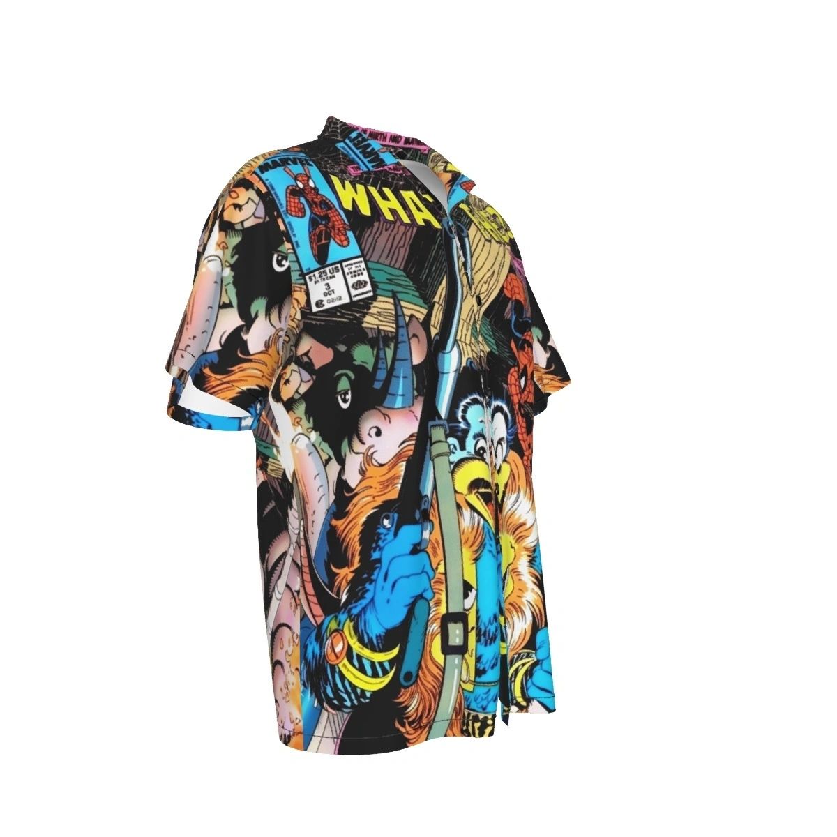 WHAT THE 3 ALL OVER PRINT SHIRTS-SPIDERHAM