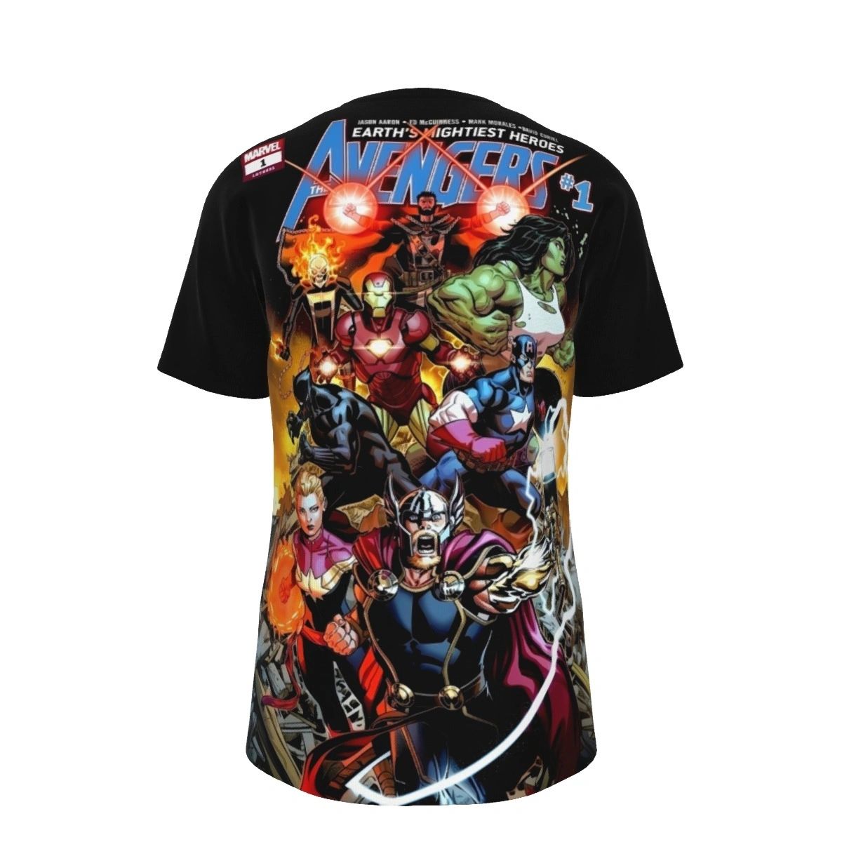 EARTH'S GREATEST HEROES: AVENGERS 1 ALL OVER PRINT SHIRTS