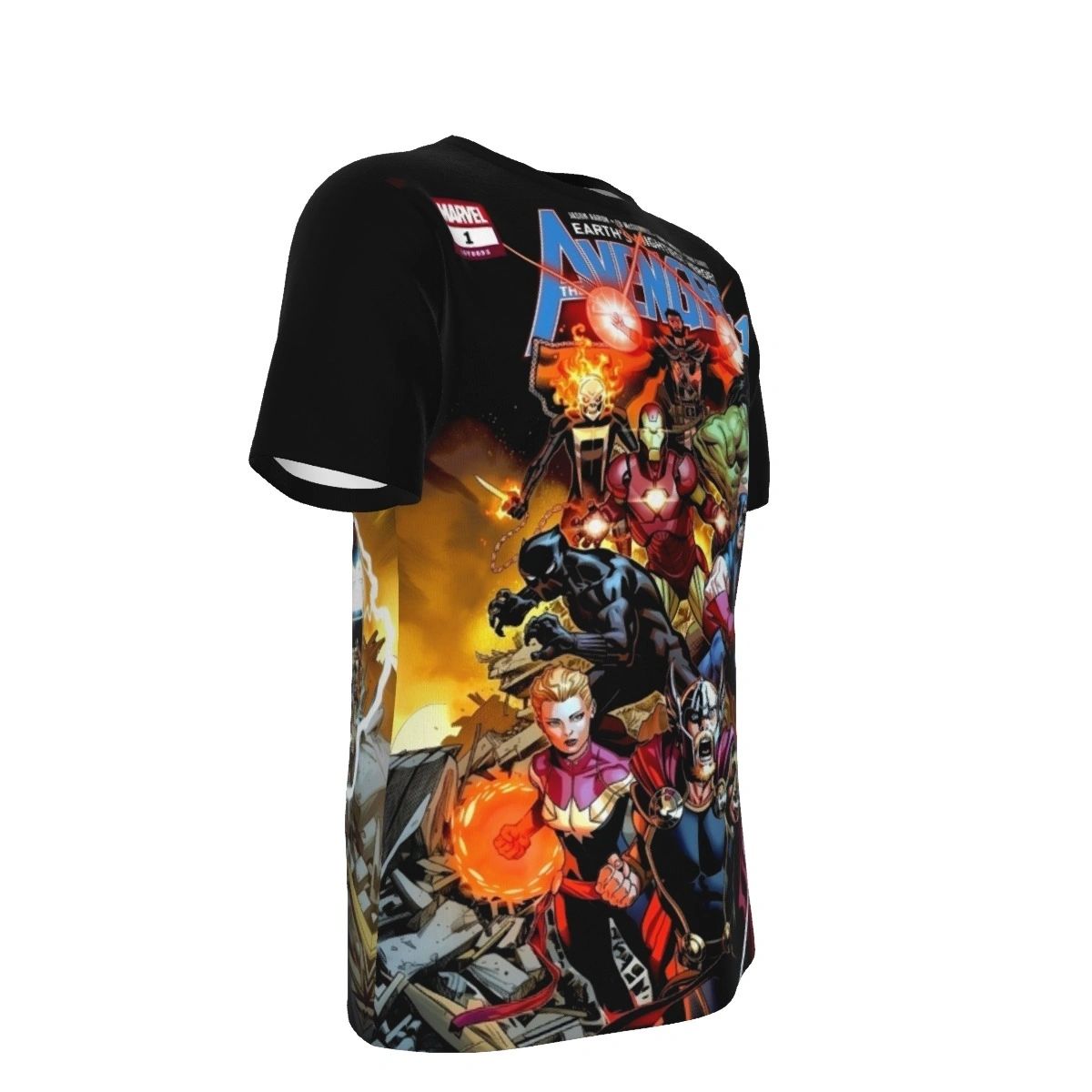 EARTH'S GREATEST HEROES: AVENGERS 1 ALL OVER PRINT SHIRTS