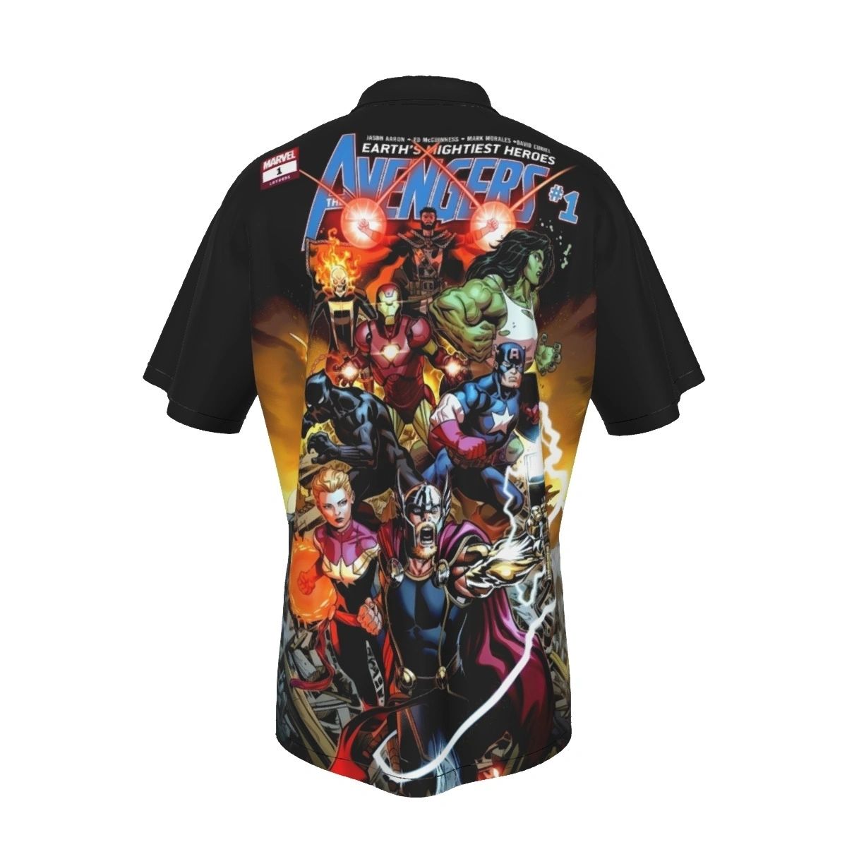 EARTH'S GREATEST HEROES: AVENGERS 1 ALL OVER PRINT SHIRTS