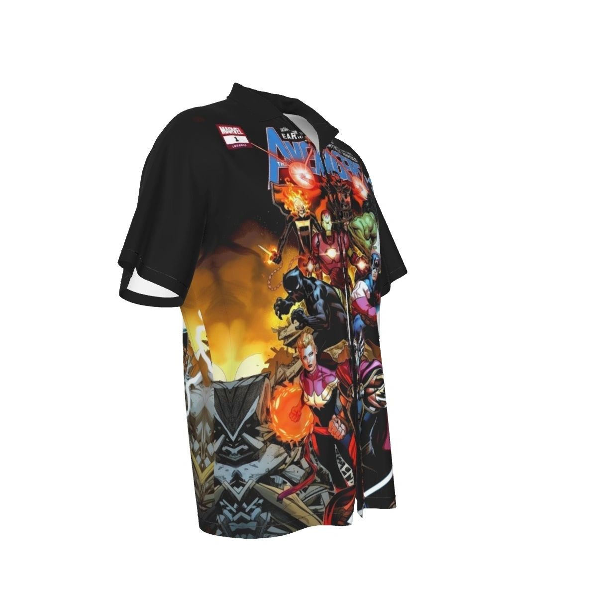 EARTH'S GREATEST HEROES: AVENGERS 1 ALL OVER PRINT SHIRTS
