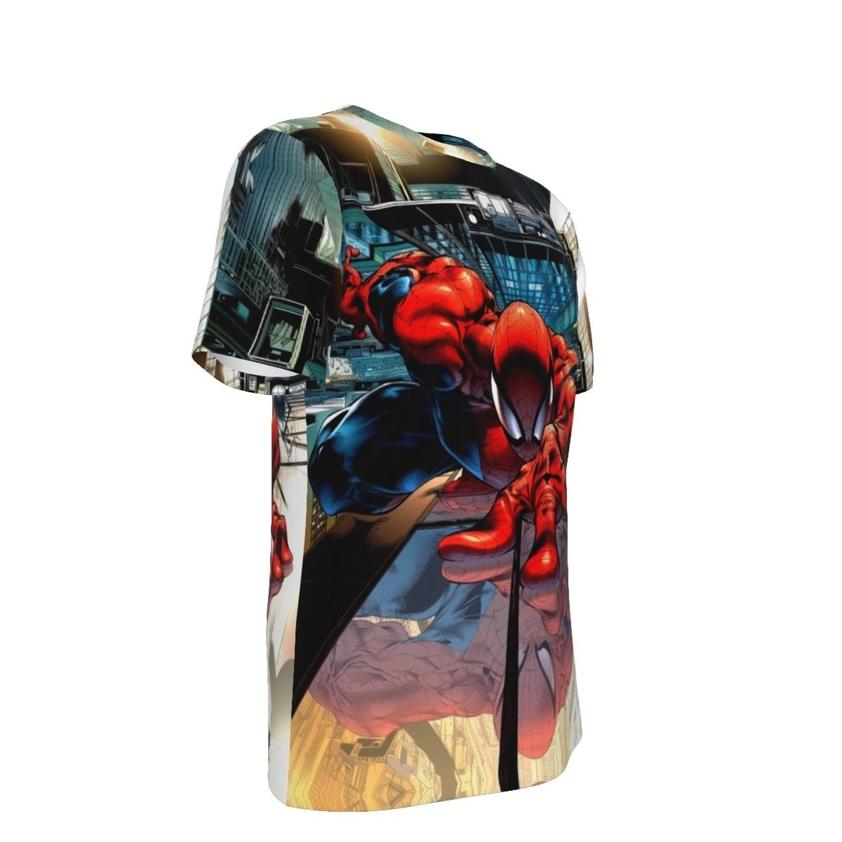 SENSATIONAL SPIDERMAN FERAL ALL OVER PRINT SHIRTS