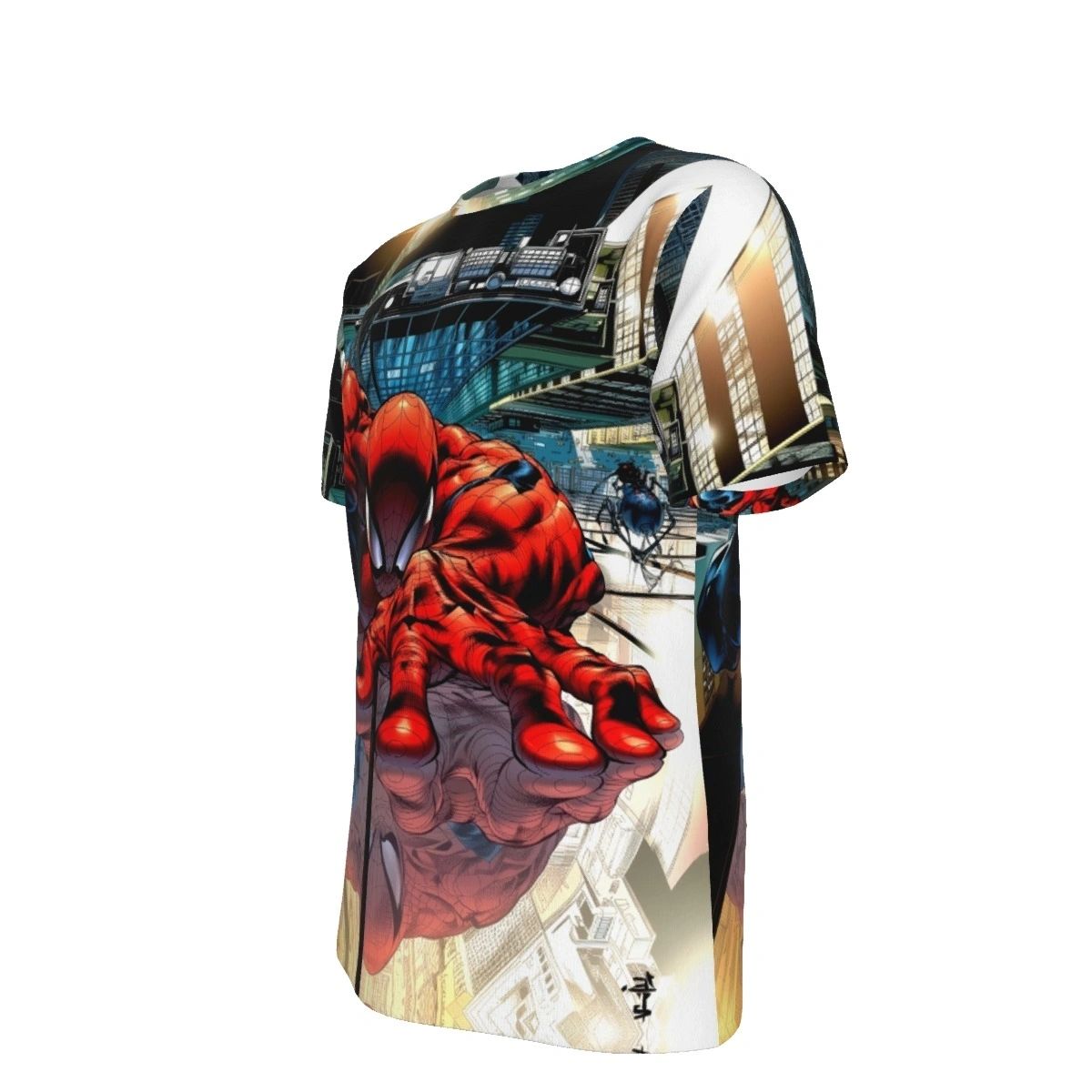 SENSATIONAL SPIDERMAN FERAL ALL OVER PRINT SHIRTS