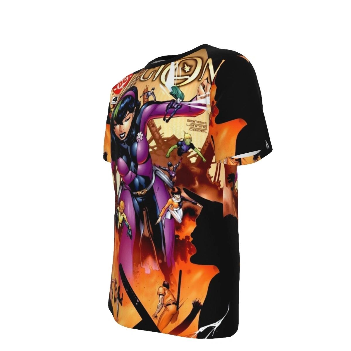 THE LEGION 4 ALL OVER PRINT SHIRTS -SHRINKING VIOLET