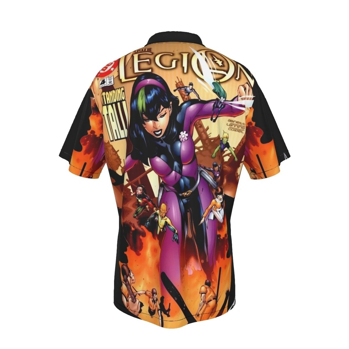 THE LEGION 4 ALL OVER PRINT SHIRTS -SHRINKING VIOLET
