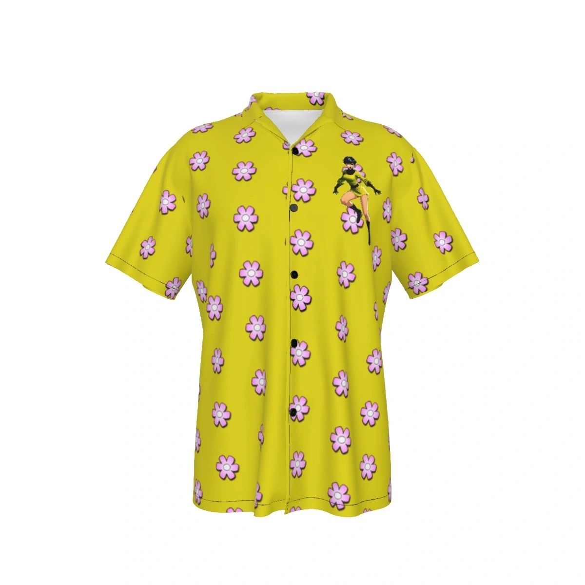 SALU DIGBY READY ALL OVER PRINT SHIRTS -SHRINKING VIOLET