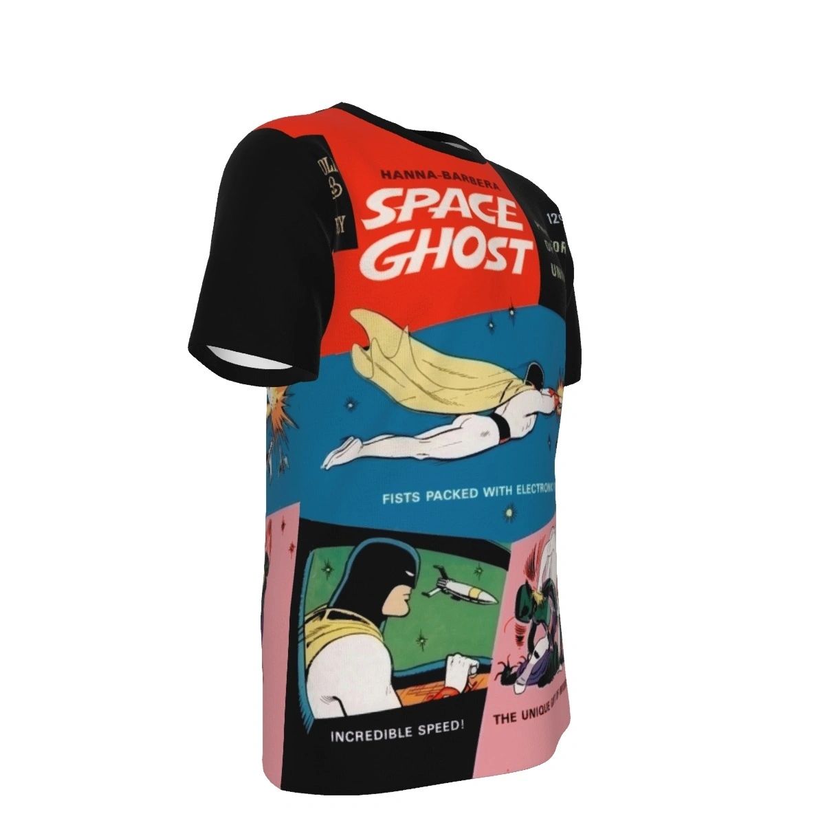 SPACE GHOST GOLD KEY COVER ALL OVER PRINT SHIRTS