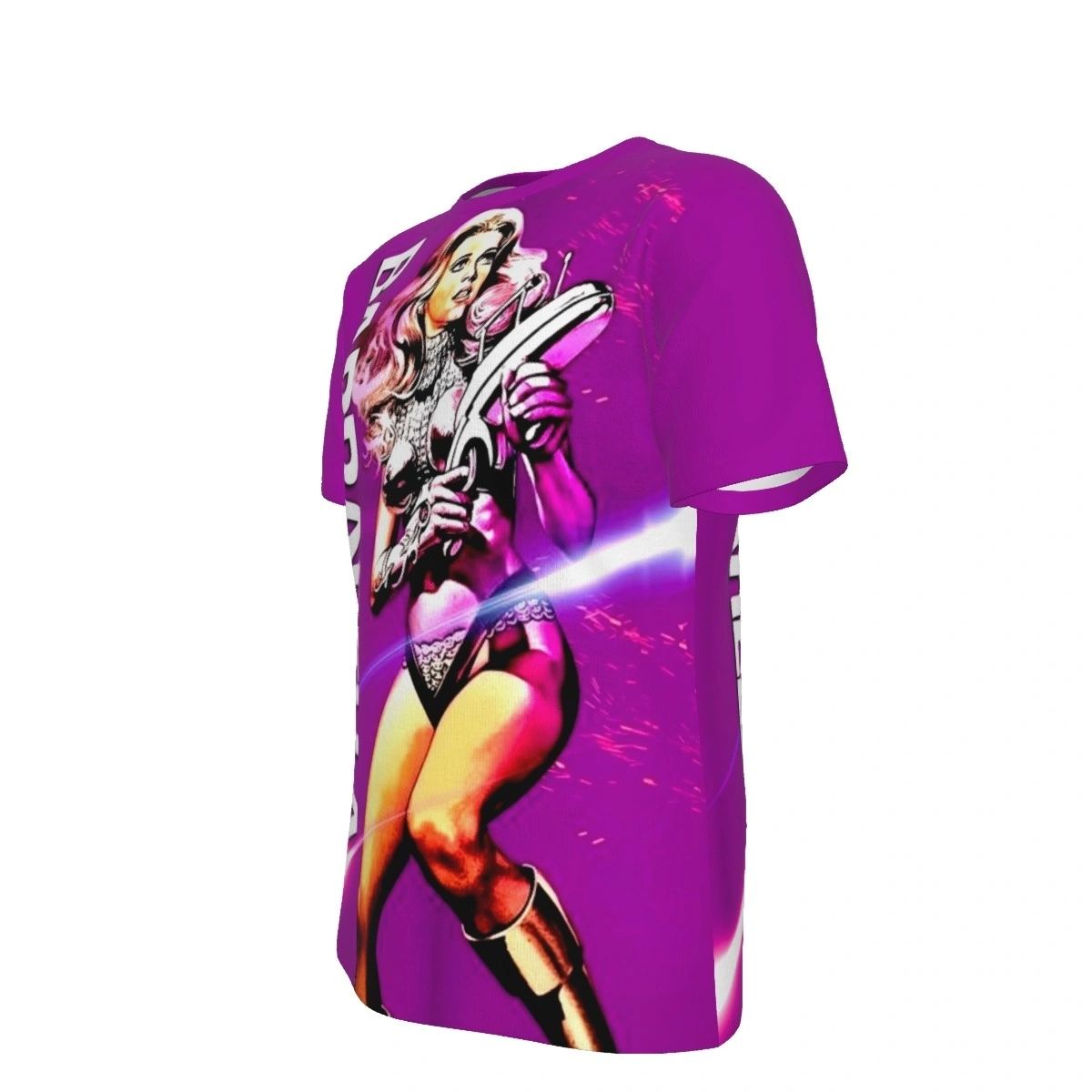 BARBARELLA MOVIE POSTER ALL OVER PRINT SHIRTS