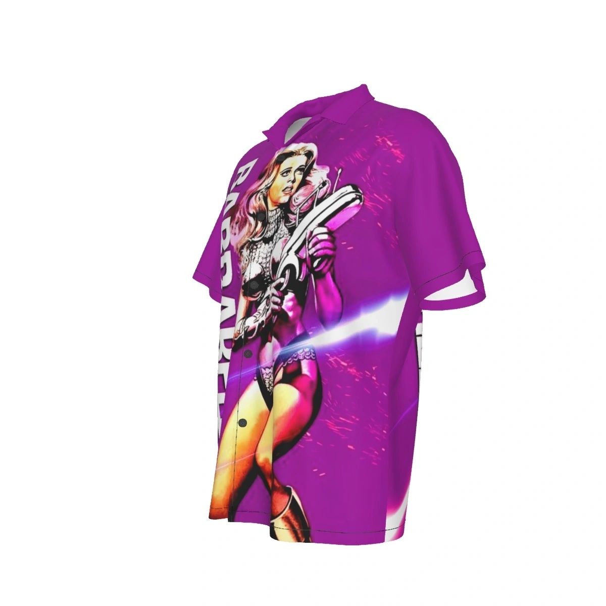 BARBARELLA MOVIE POSTER ALL OVER PRINT SHIRTS