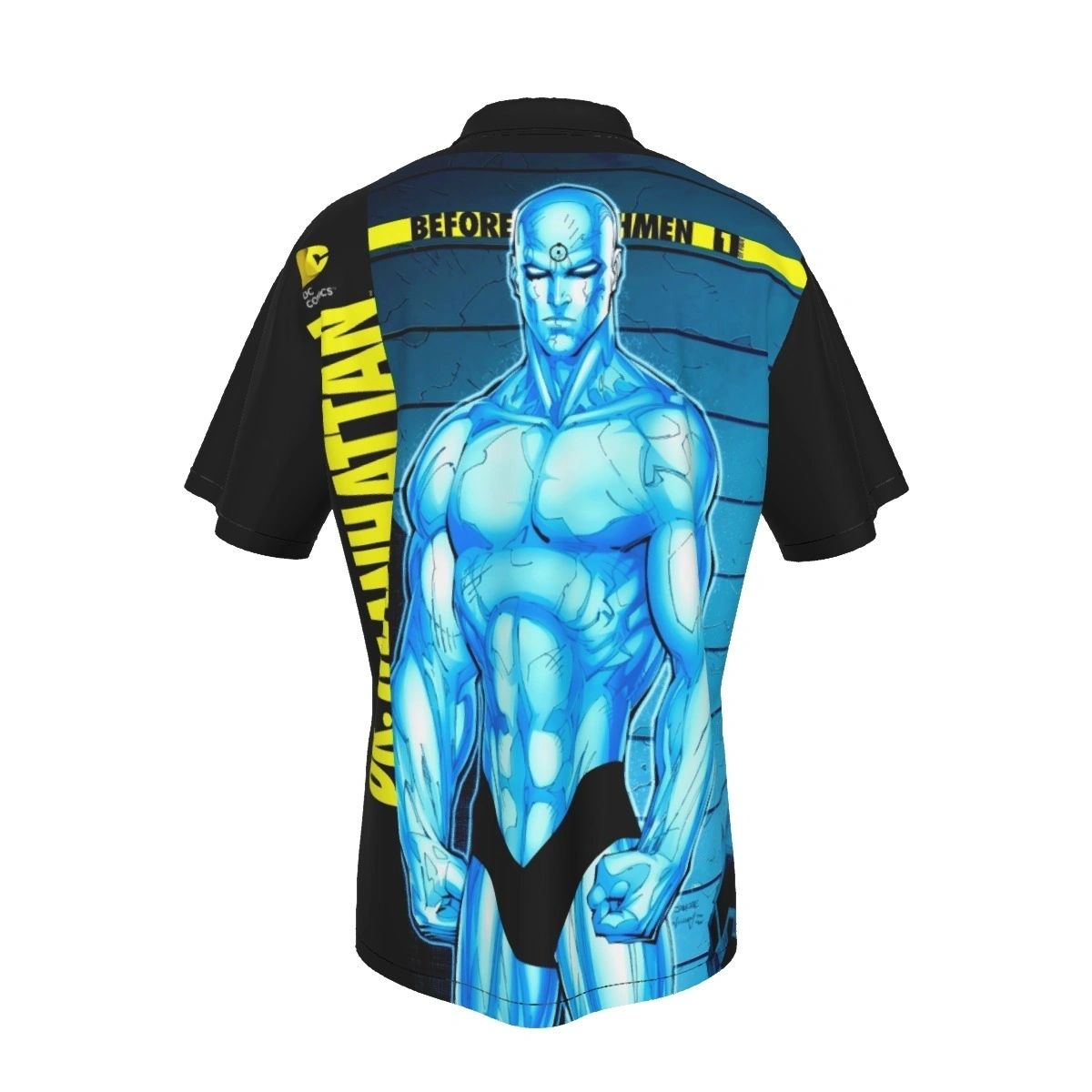 BEFORE WATCHMEN DR MANHATTAN ALL OVER PRINT SHIRTS -JIM LEE