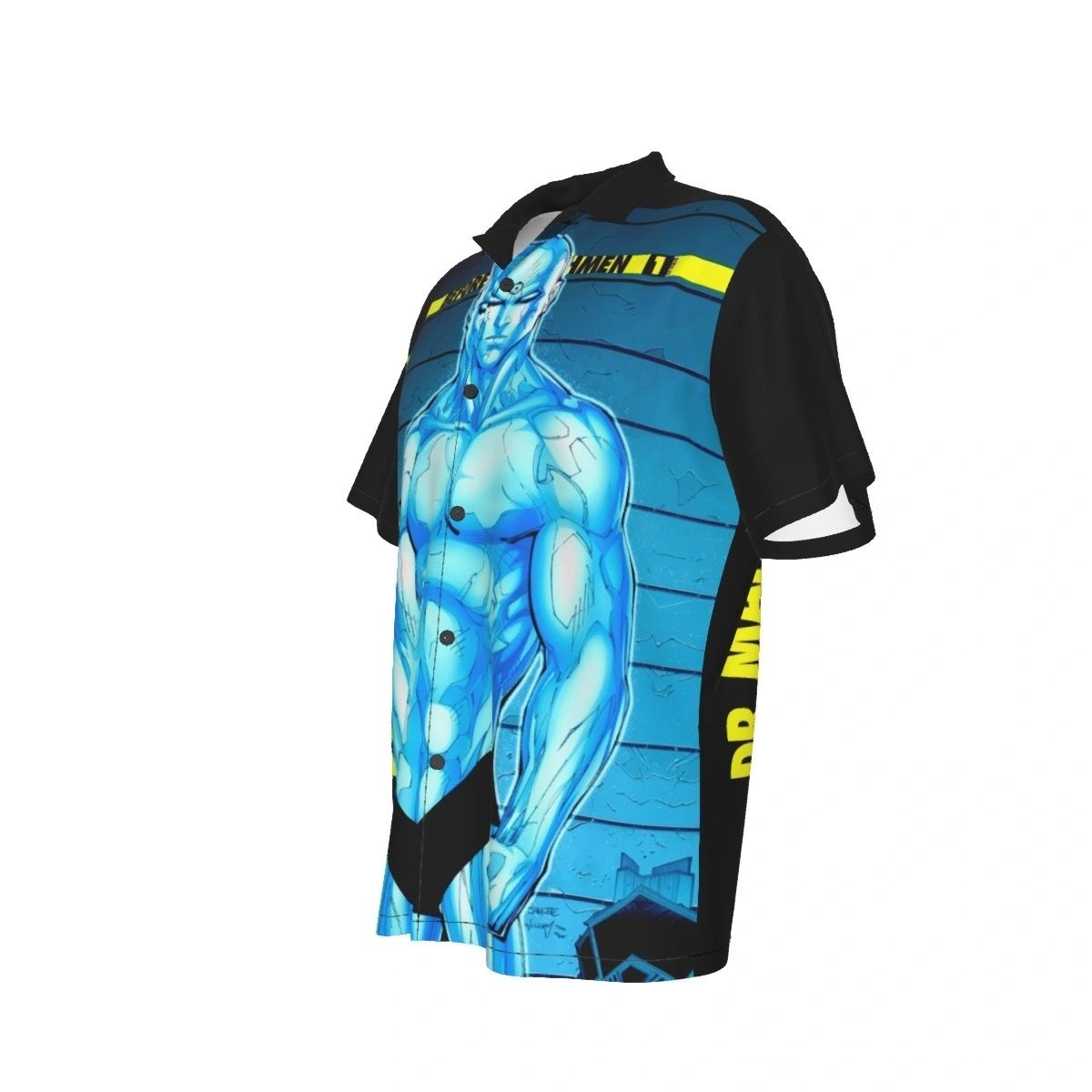 BEFORE WATCHMEN DR MANHATTAN ALL OVER PRINT SHIRTS -JIM LEE