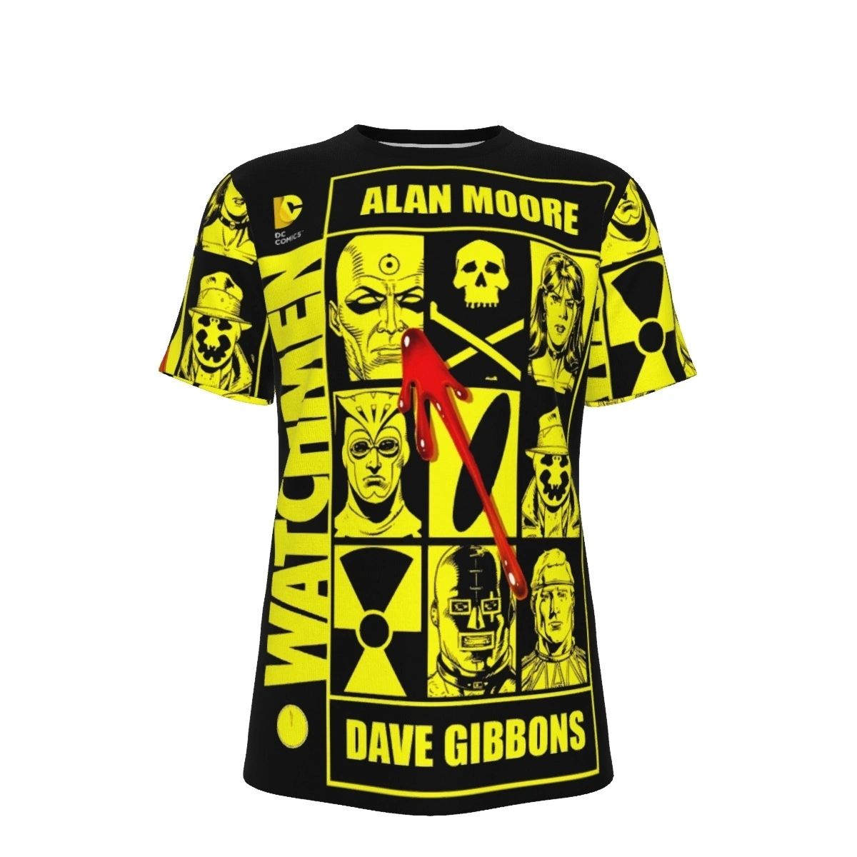 WATCHMEN PANEL COVER ALL OVER PRINT SHIRTS