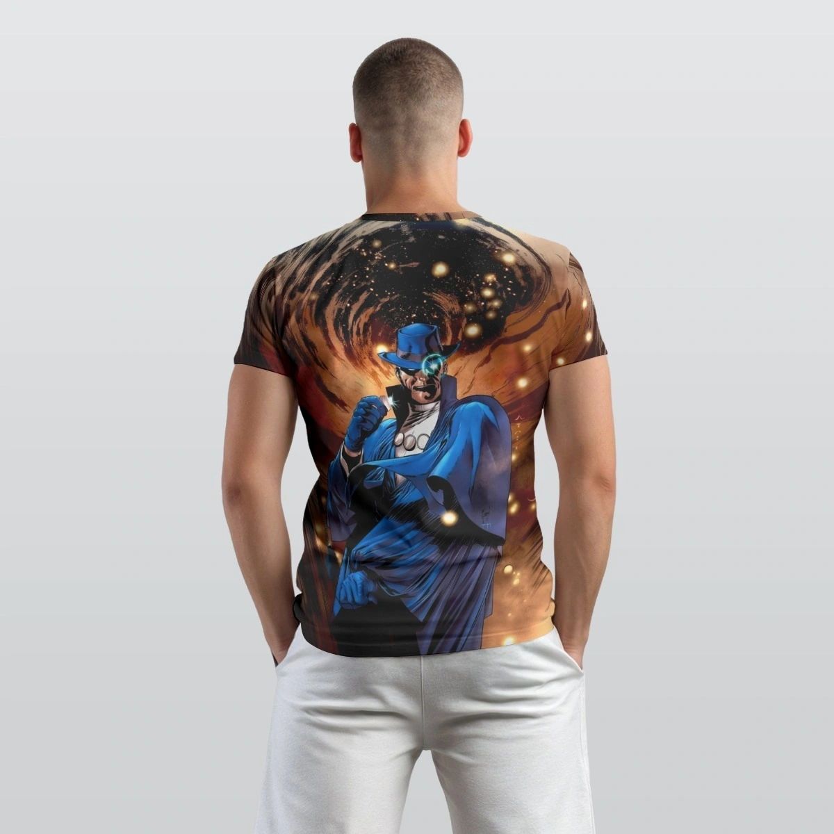 PHANTOM STRANGER FUTURES END ALL OVER PRINT SHIRTS