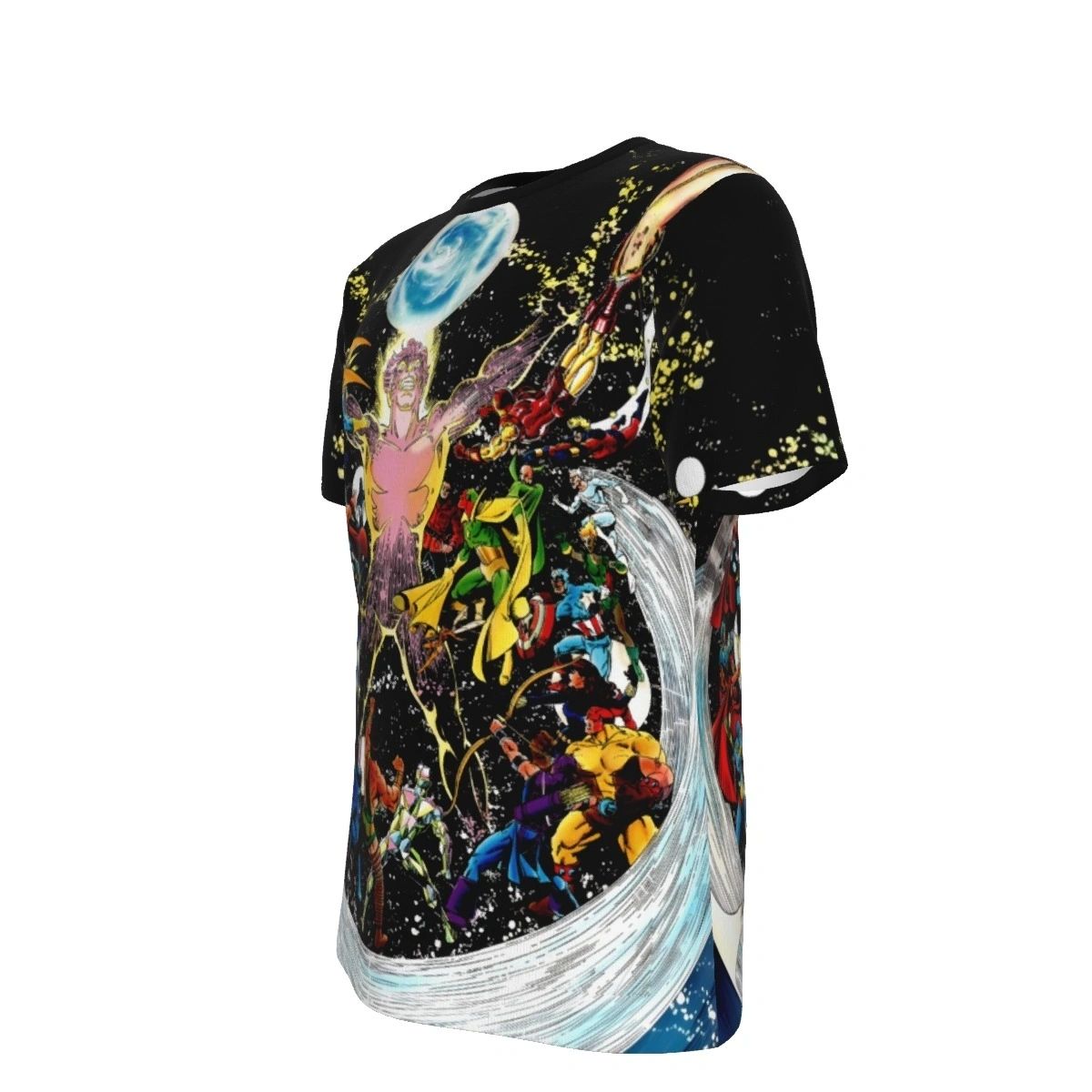AVENGERS COSMIC POSTER ALL OVER PRINT SHIRTS - PEREZ ART