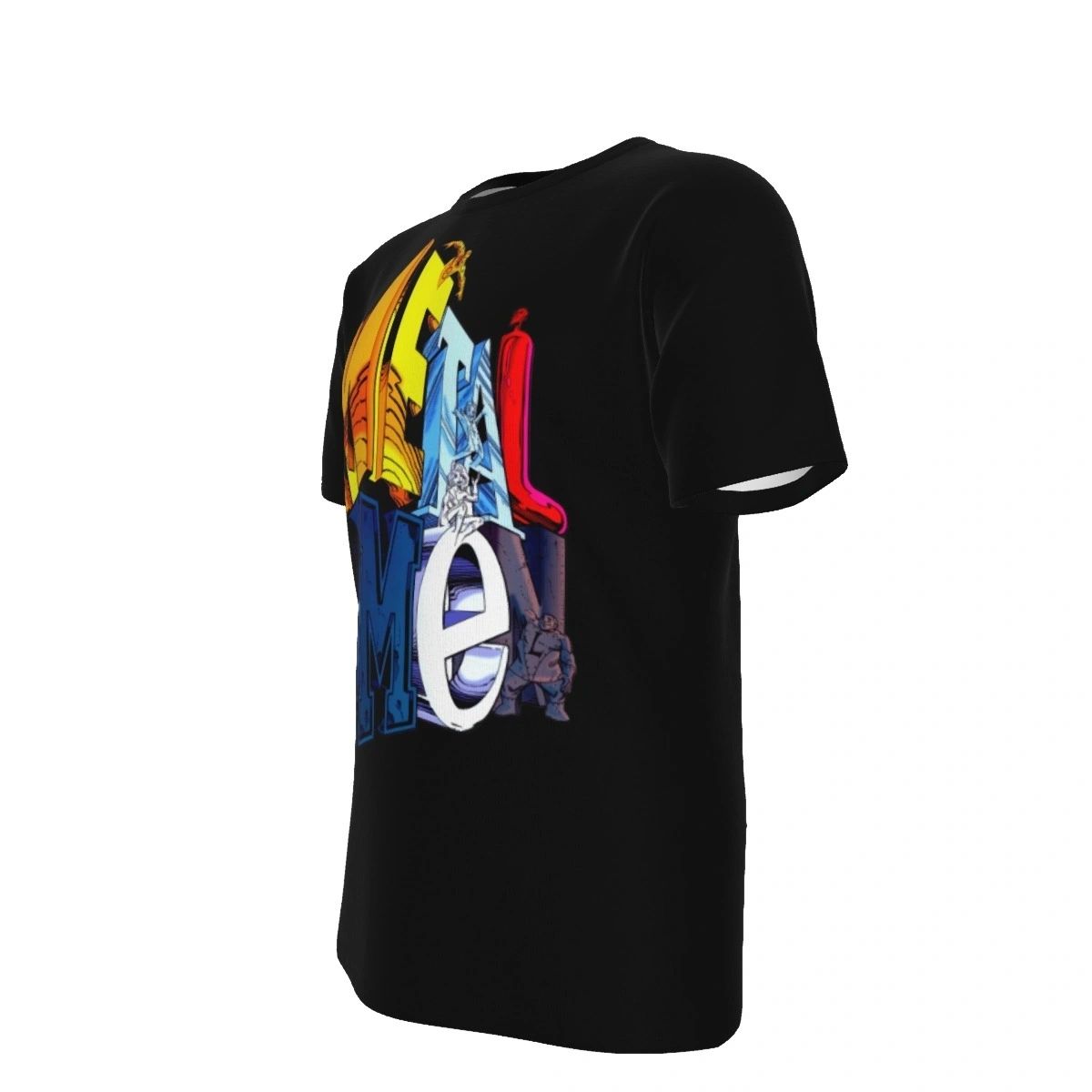 METAL MEN SELF LOGO ALL OVER PRINT SHIRTS