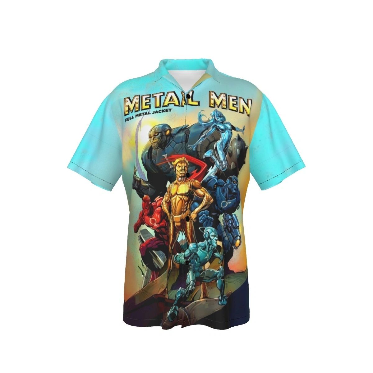 METAL MEN FULL METAL JACKET ALL OVER PRINT SHIRTS
