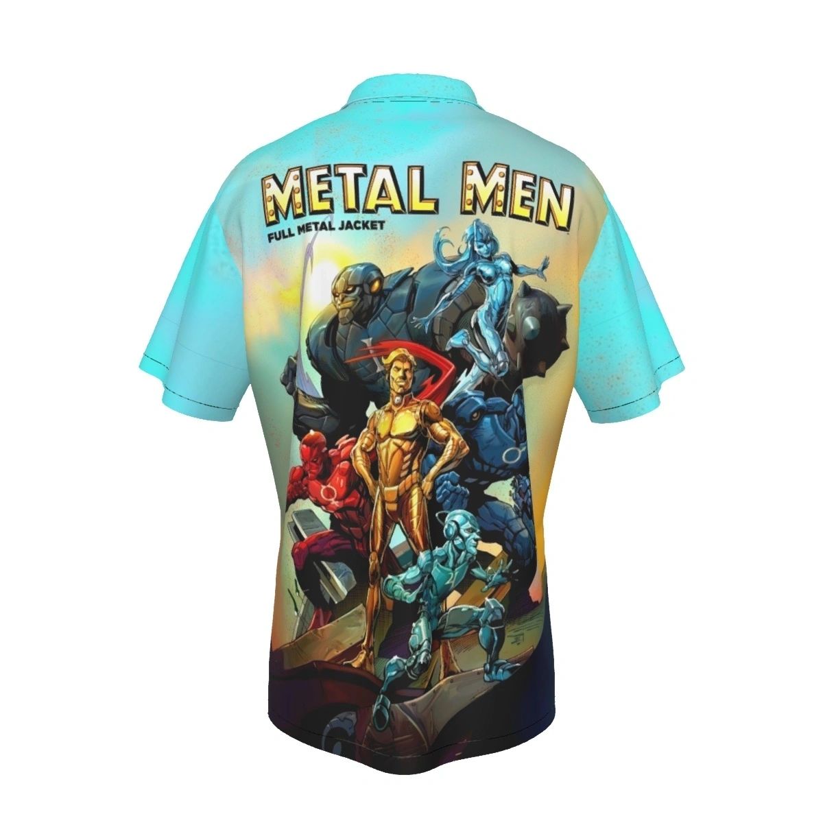 METAL MEN FULL METAL JACKET ALL OVER PRINT SHIRTS