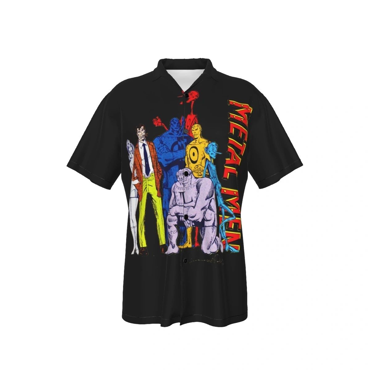 METAL MEN PINUP ALL OVER PRINT SHIRTS - WALT SIMONSON