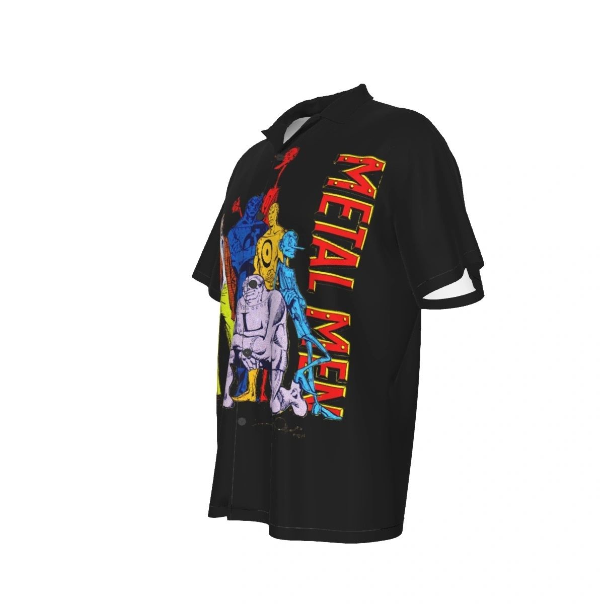 METAL MEN PINUP ALL OVER PRINT SHIRTS - WALT SIMONSON