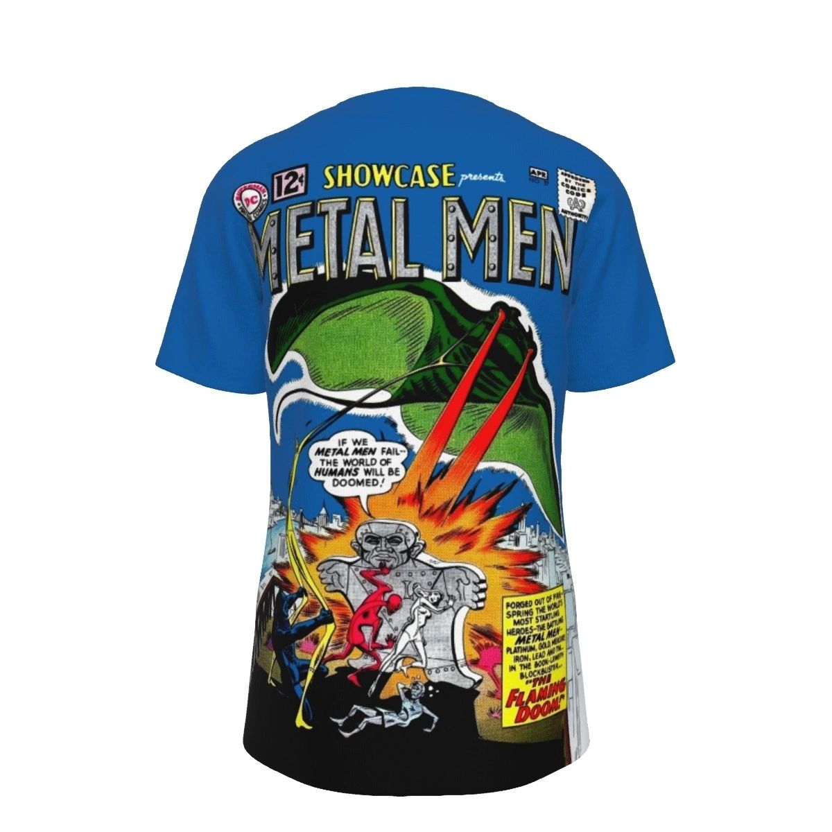 SHOWCASE 37 ALL OVER PRINT SHIRTS - FIRST APPEARANCE METAL MEN