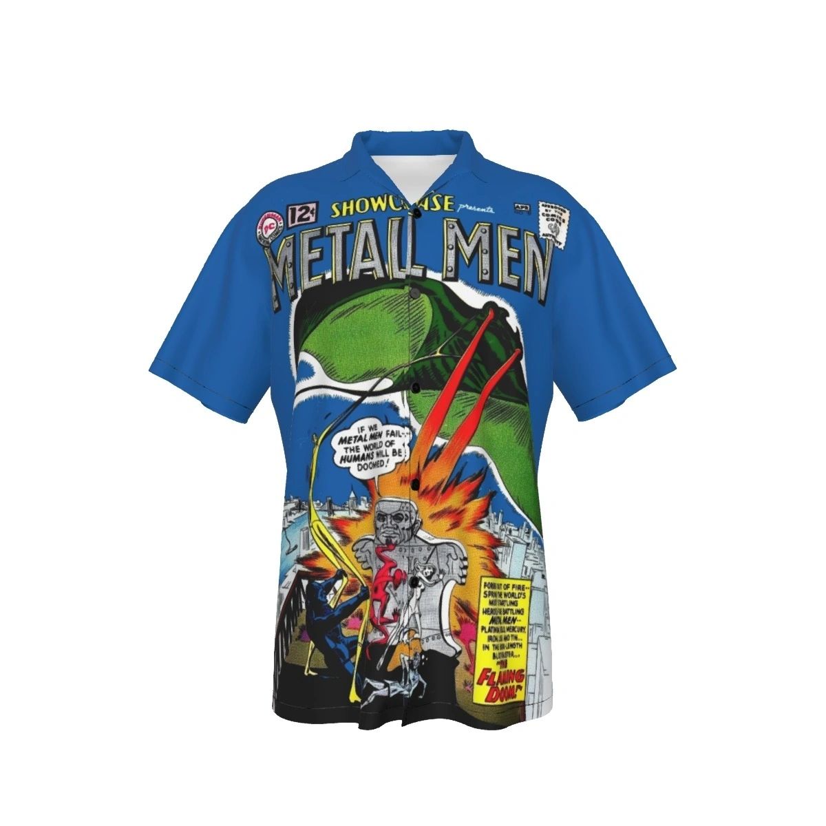SHOWCASE 37 ALL OVER PRINT SHIRTS - FIRST APPEARANCE METAL MEN