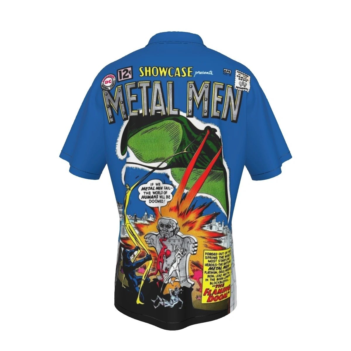 SHOWCASE 37 ALL OVER PRINT SHIRTS - FIRST APPEARANCE METAL MEN