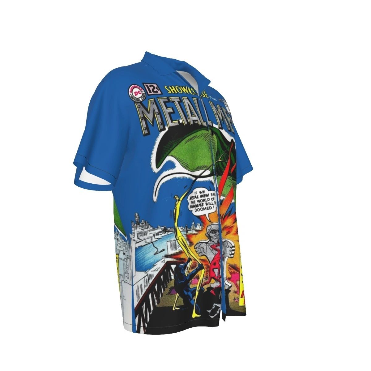 SHOWCASE 37 ALL OVER PRINT SHIRTS - FIRST APPEARANCE METAL MEN