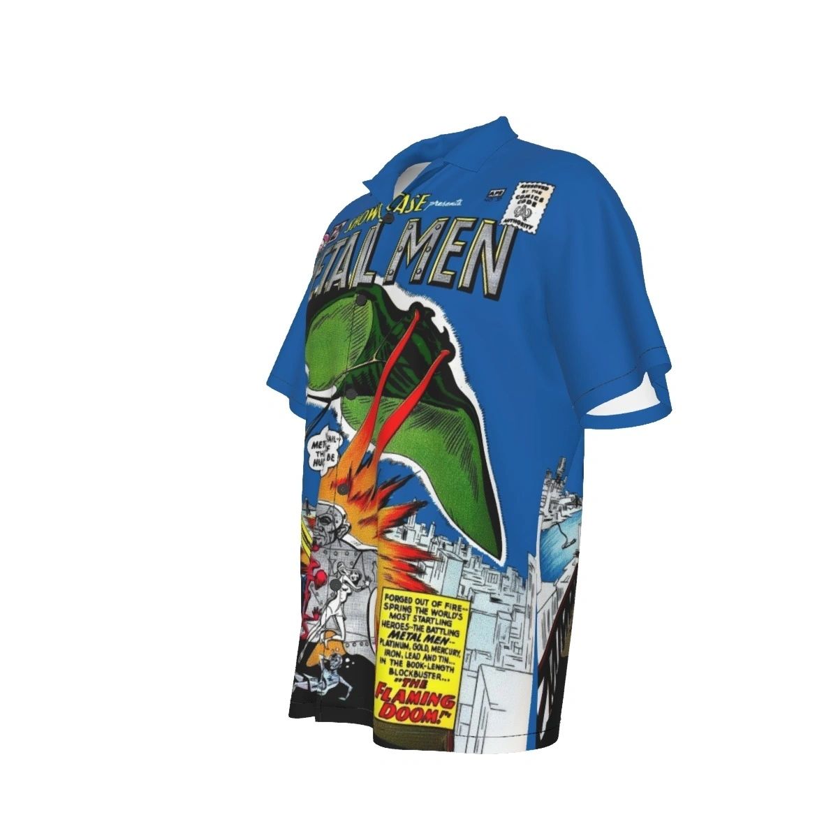 SHOWCASE 37 ALL OVER PRINT SHIRTS - FIRST APPEARANCE METAL MEN
