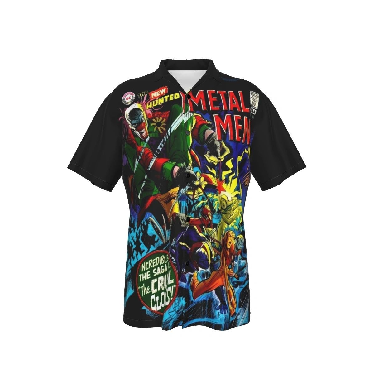 DC COMICS PRESENTS 4 ALL OVER PRINT SHIRT AND TANK - JOSÉ LUIS GARCÍA-LÓPEZ ART - METAL MEN