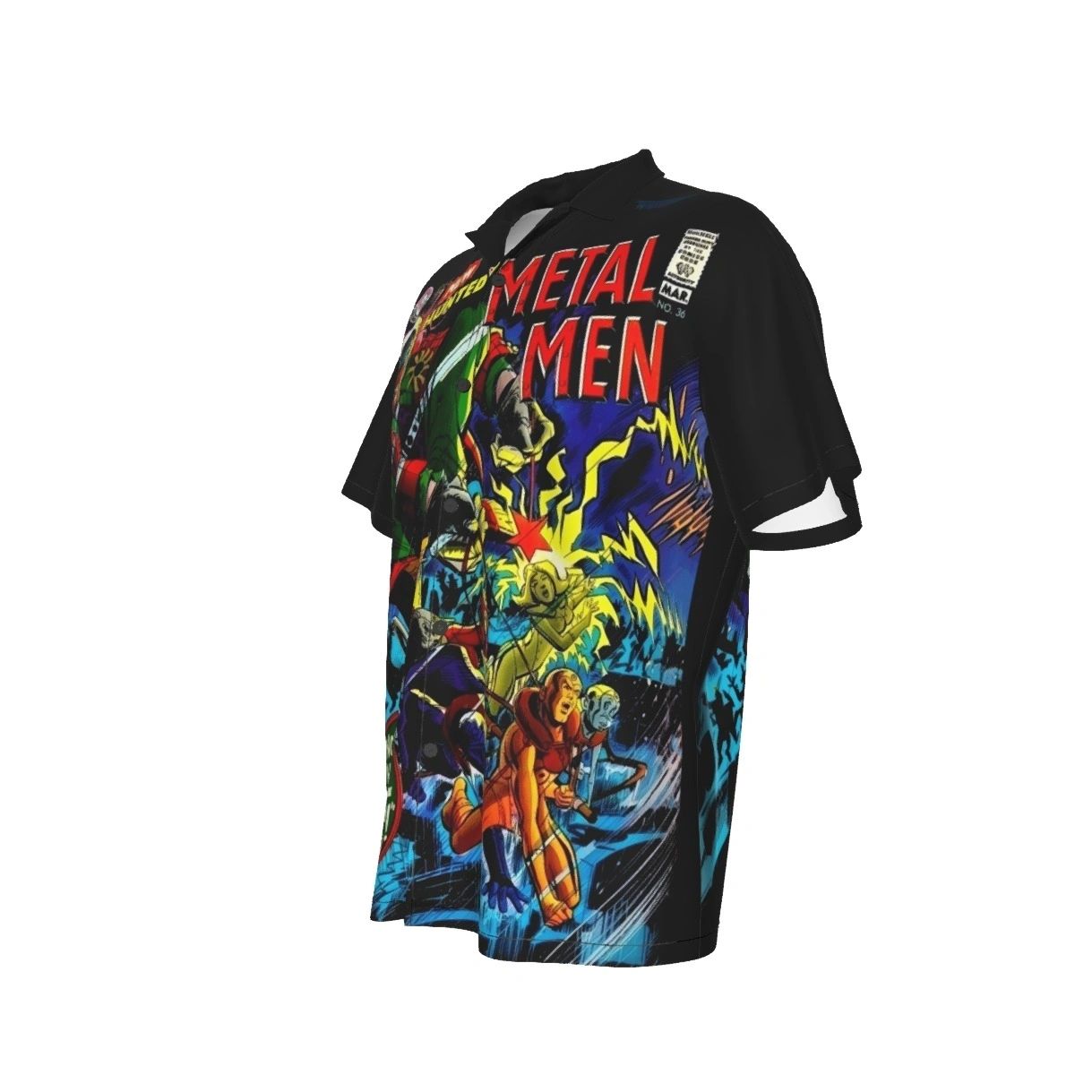 DC COMICS PRESENTS 4 ALL OVER PRINT SHIRT AND TANK - JOSÉ LUIS GARCÍA-LÓPEZ ART - METAL MEN