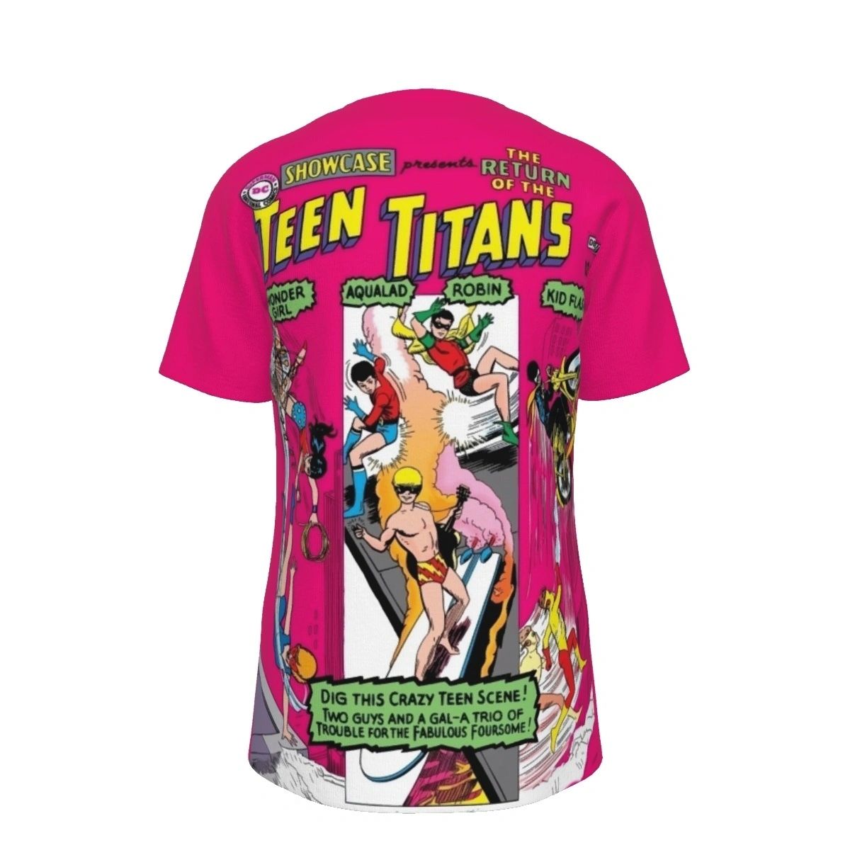 SHOWCASE 69 TEEN TITANS ALL OVER PRINT SHIRTS