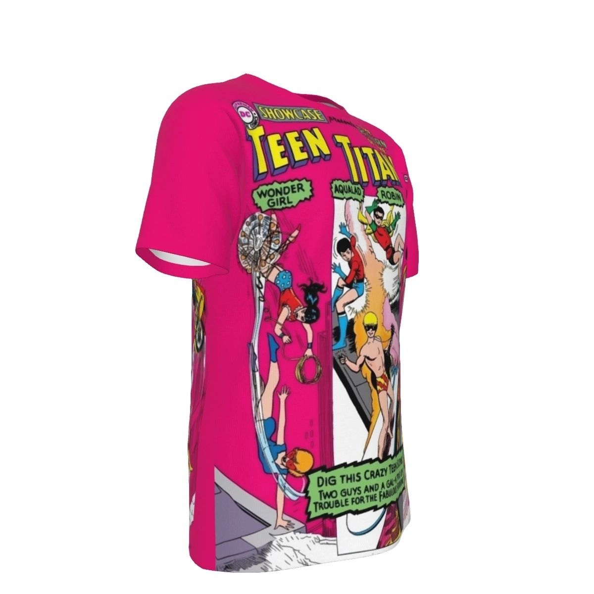 SHOWCASE 69 TEEN TITANS ALL OVER PRINT SHIRTS