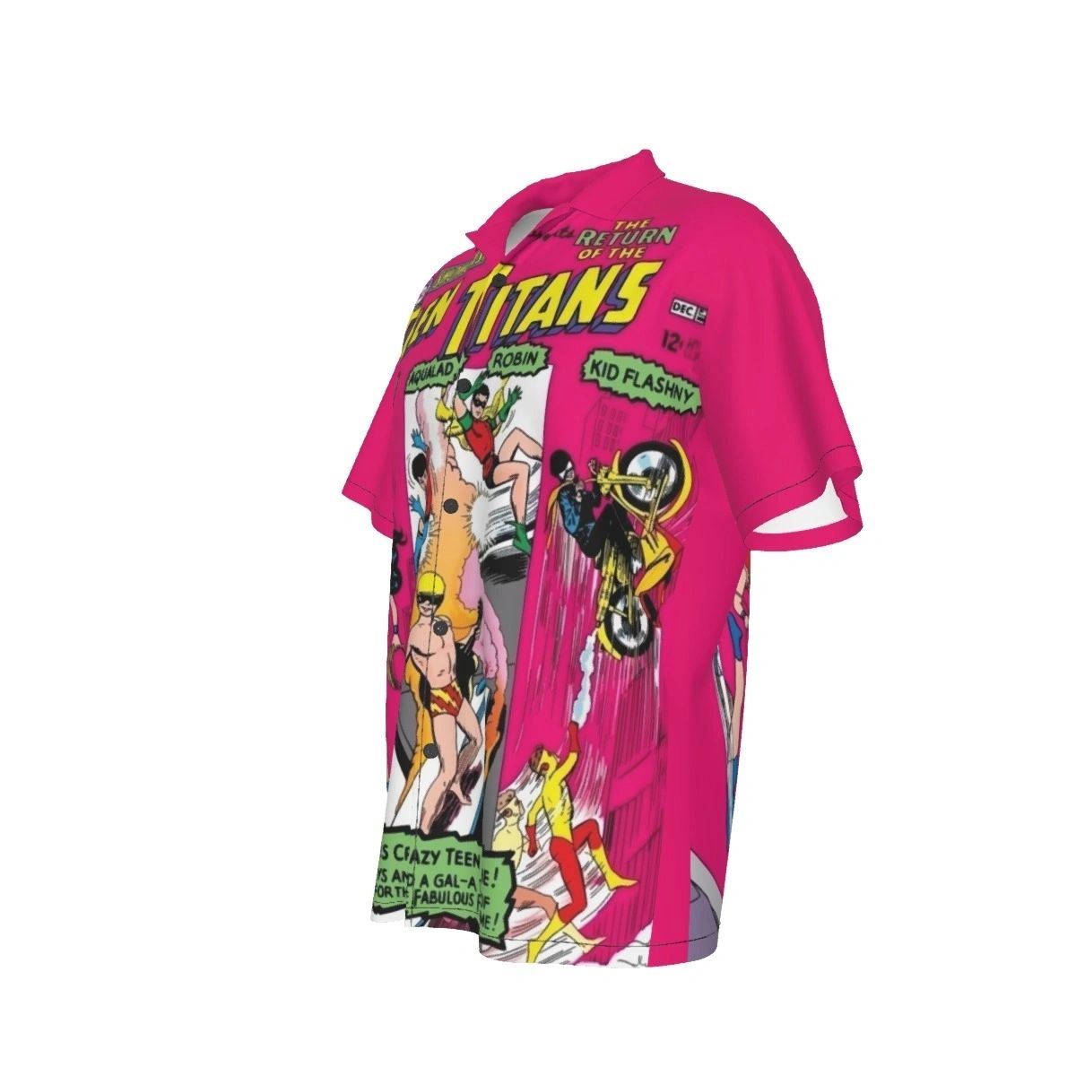 SHOWCASE 69 TEEN TITANS ALL OVER PRINT SHIRTS