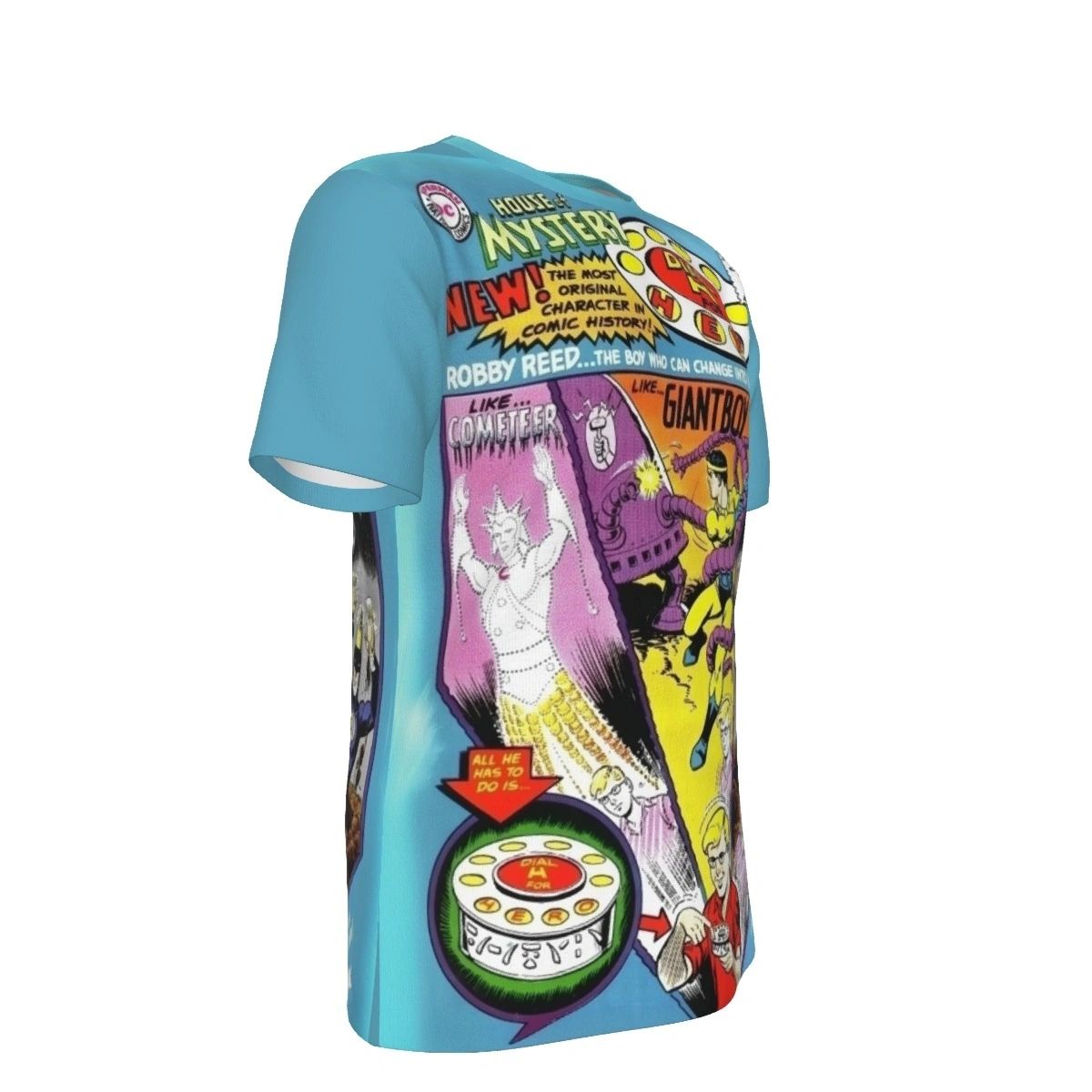 DIAL H FOR HERO ALL OVER PRINT SHIRTS - HOUSE OF MYSTERY 156