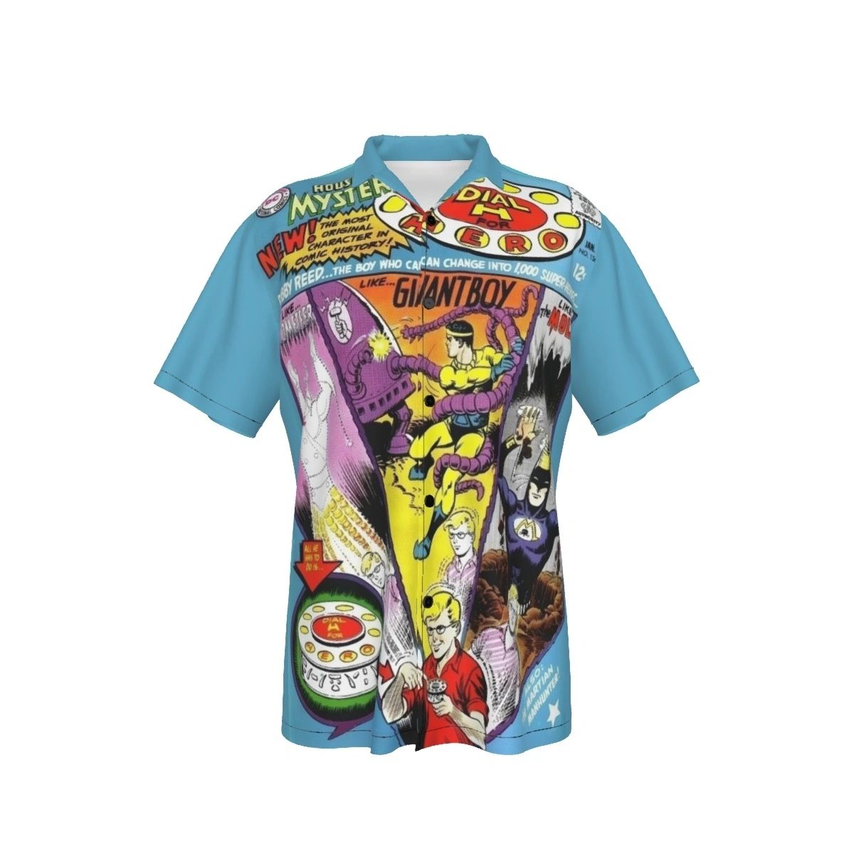 DIAL H FOR HERO ALL OVER PRINT SHIRTS - HOUSE OF MYSTERY 156