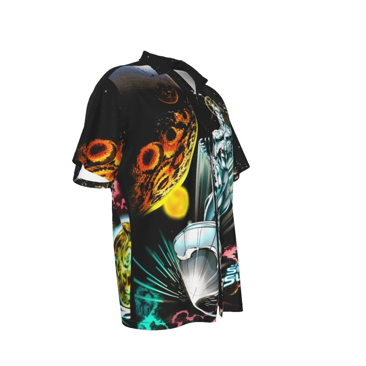 SILVER SURFER DANGEROUS ARTIFACTS SPLASH ALL OVER PRINT SHIRTS