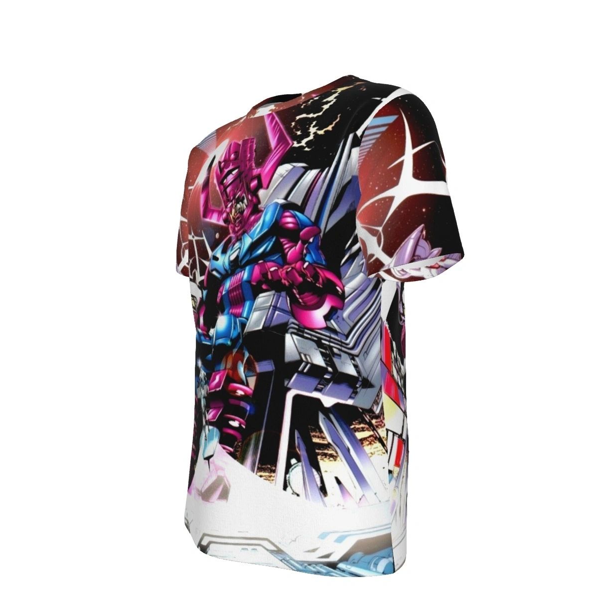 SILVER SURFER DANGEROUS ARTIFACTS PAGE ALL OVER PRINT SHIRTS - GALACTUS
