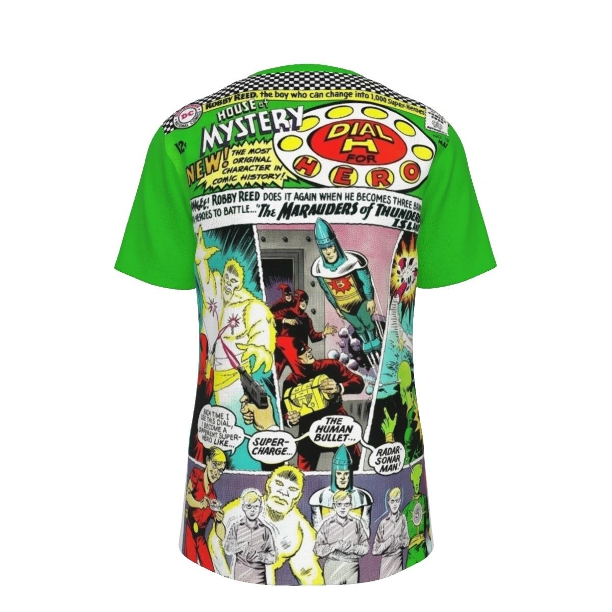 DIAL H FOR HERO ALL OVER PRINT SHIRTS - HOUSE OF MYSTERY 157