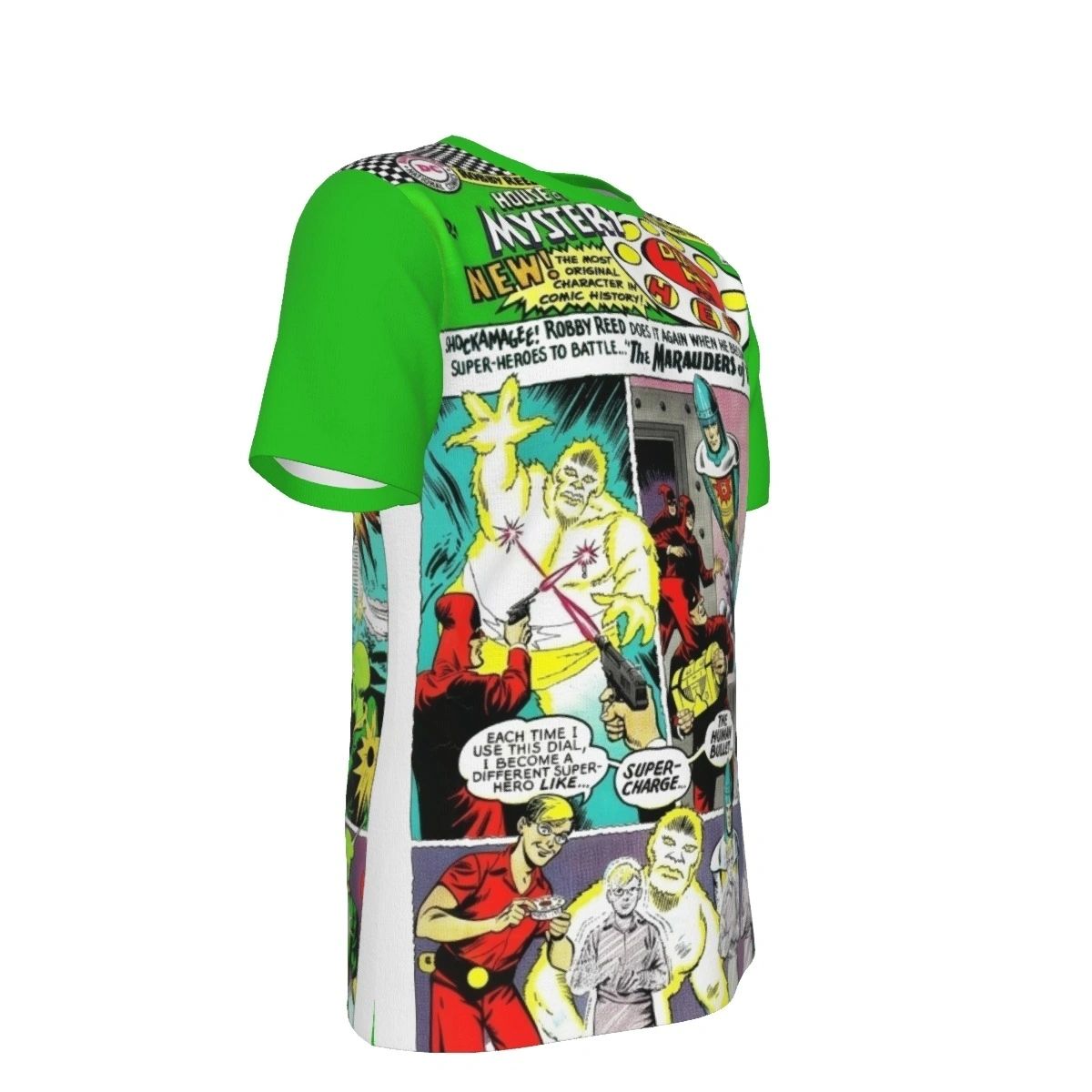 DIAL H FOR HERO ALL OVER PRINT SHIRTS - HOUSE OF MYSTERY 157