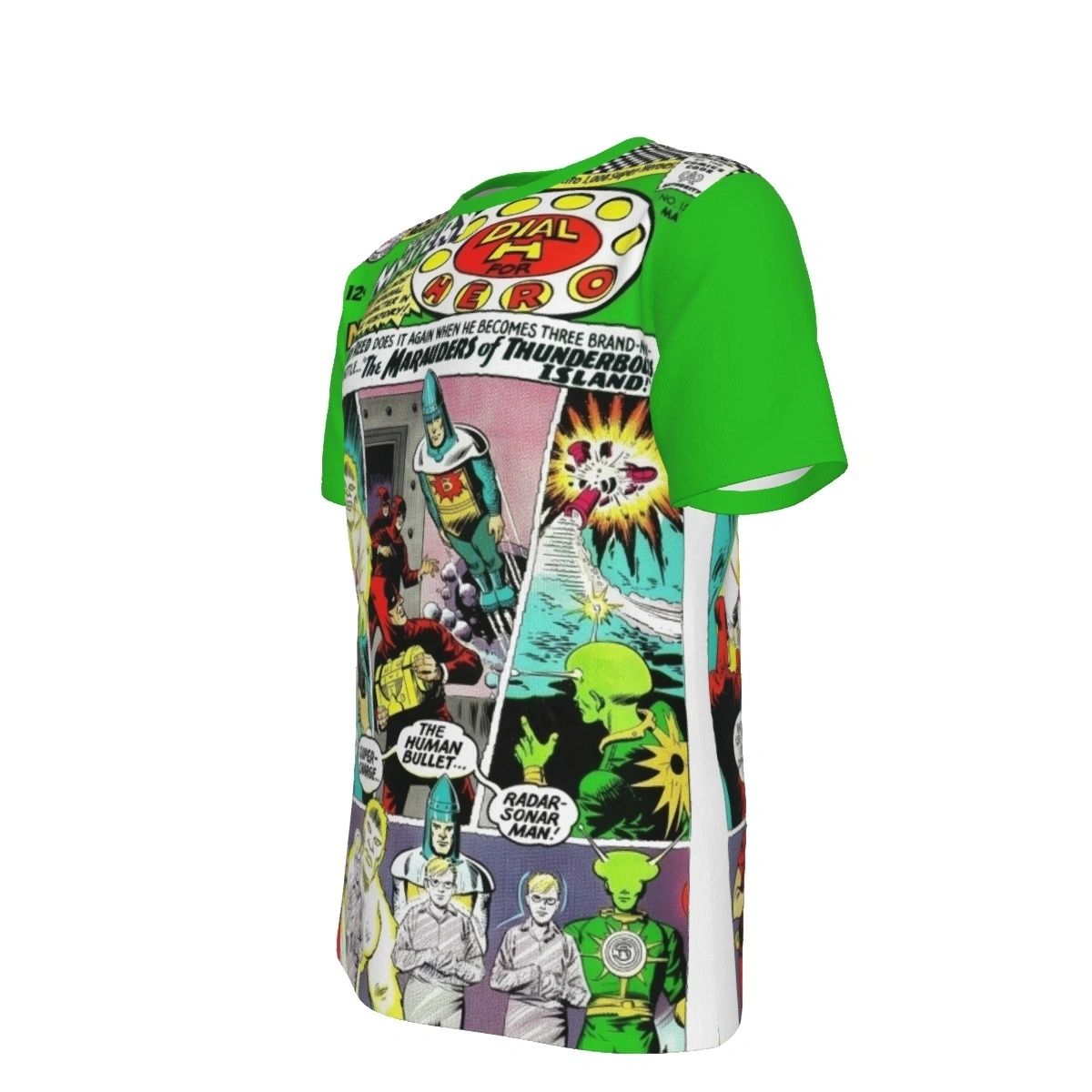 DIAL H FOR HERO ALL OVER PRINT SHIRTS - HOUSE OF MYSTERY 157