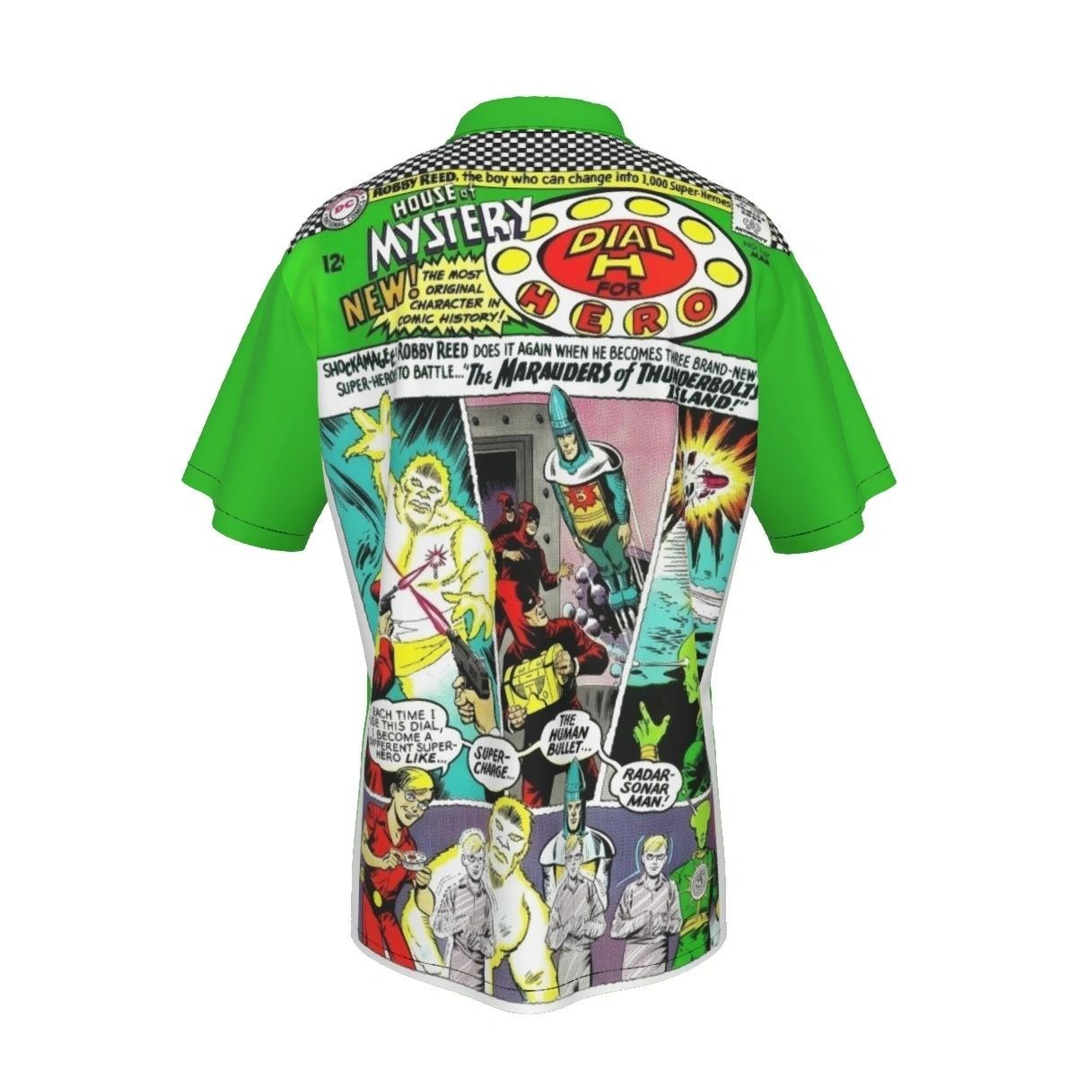 DIAL H FOR HERO ALL OVER PRINT SHIRTS - HOUSE OF MYSTERY 157