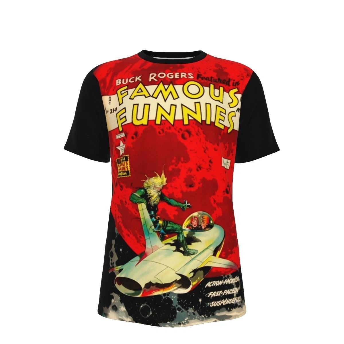 FAMOUS FUNNIES 214 ALL OVER PRINT SHIRTS - FRANK FRAZETTA