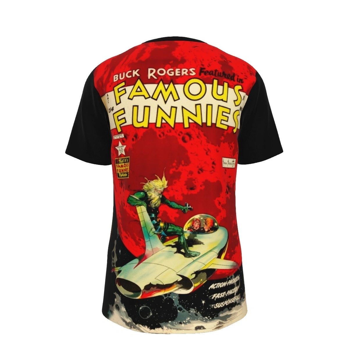FAMOUS FUNNIES 214 ALL OVER PRINT SHIRTS - FRANK FRAZETTA