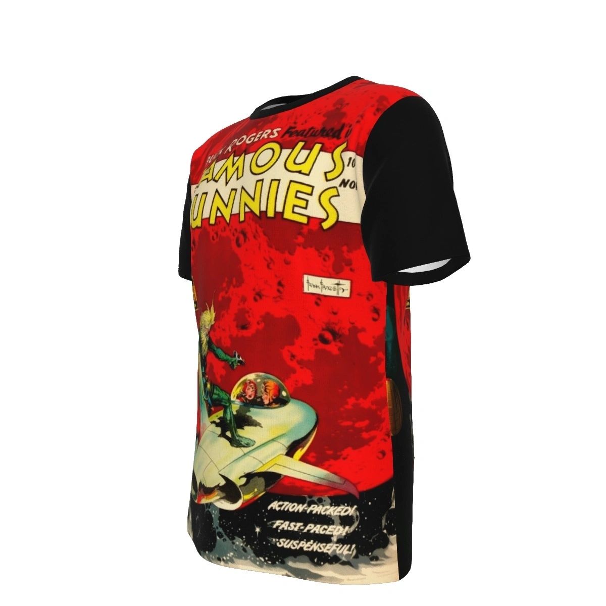 FAMOUS FUNNIES 214 ALL OVER PRINT SHIRTS - FRANK FRAZETTA