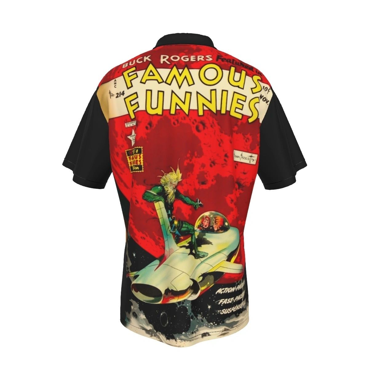 FAMOUS FUNNIES 214 ALL OVER PRINT SHIRTS - FRANK FRAZETTA