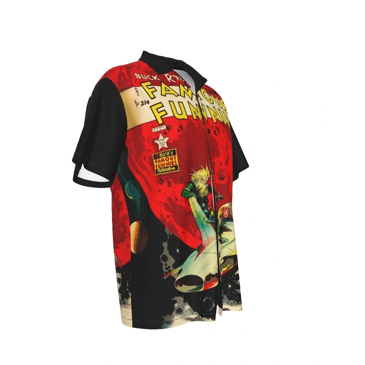 FAMOUS FUNNIES 214 ALL OVER PRINT SHIRTS - FRANK FRAZETTA