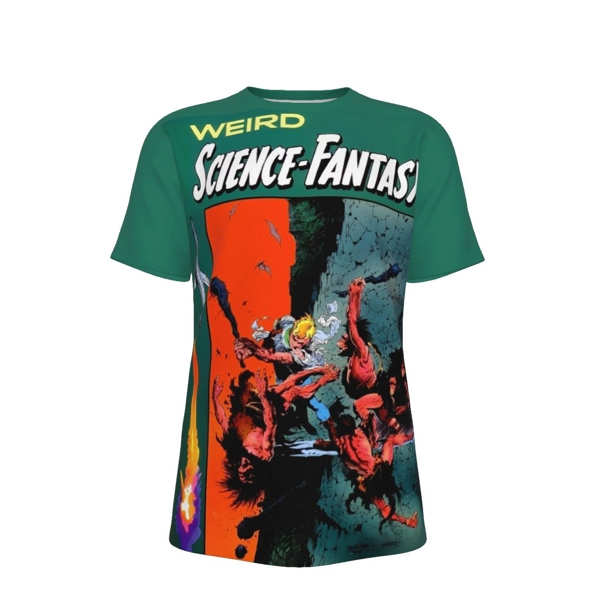 WEIRD SCIENCE FANTASY ALL OVER PRINT SHIRTS - FRANK FRAZETTA