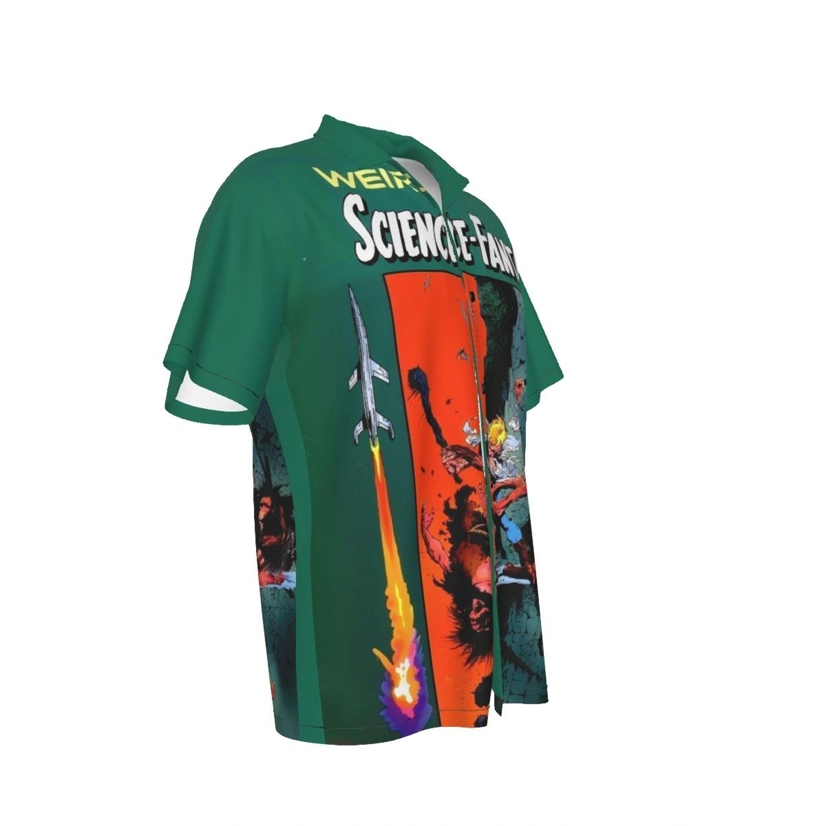 WEIRD SCIENCE FANTASY ALL OVER PRINT SHIRTS - FRANK FRAZETTA