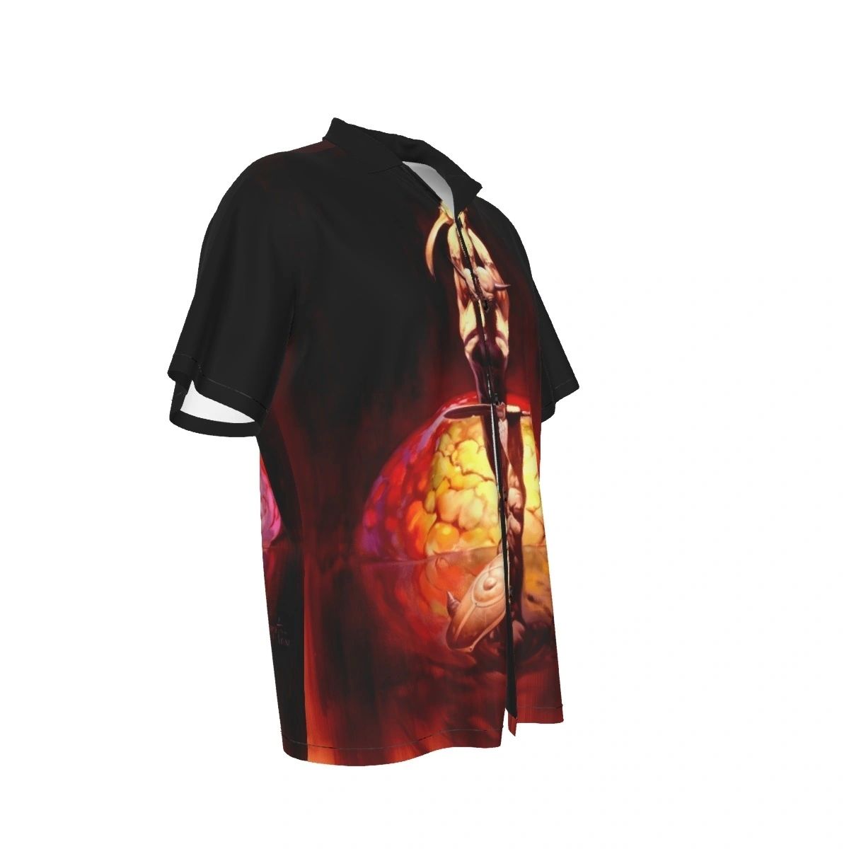 THE BRAIN ALL OVER PRINT SHIRTS - FRANK FRAZETTA