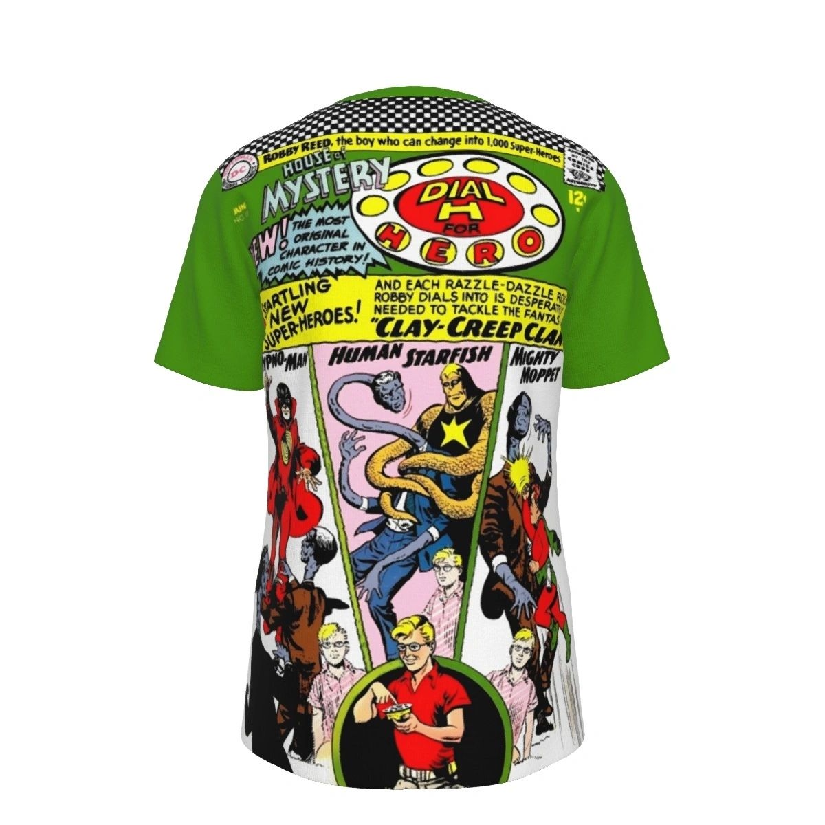 DIAL H FOR HERO ALL OVER PRINT SHIRTS - HOUSE OF MYSTERY 159